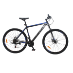 Велосипед CrossBike RESPECT 29" 21" Чорний-Синій