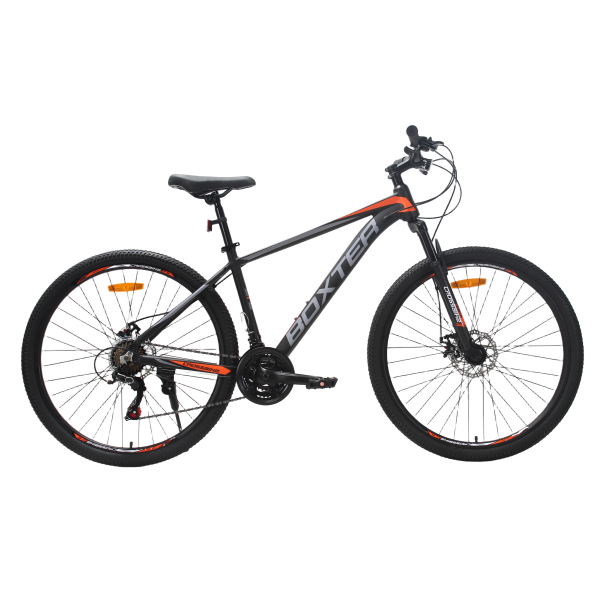Велосипед CrossBike BOXTER 27.5" 17" Чорний-Помаранчевий