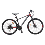 Велосипед CrossBike BOXTER 27.5" 17" Чорний-Червоний