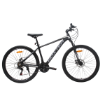 Велосипед CrossBike BOXTER 27.5" 17" Чорний-Сріблястий