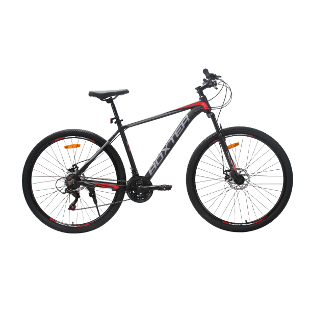 Велосипед CrossBike BOXTER 29" 19" Чорний-Червоний