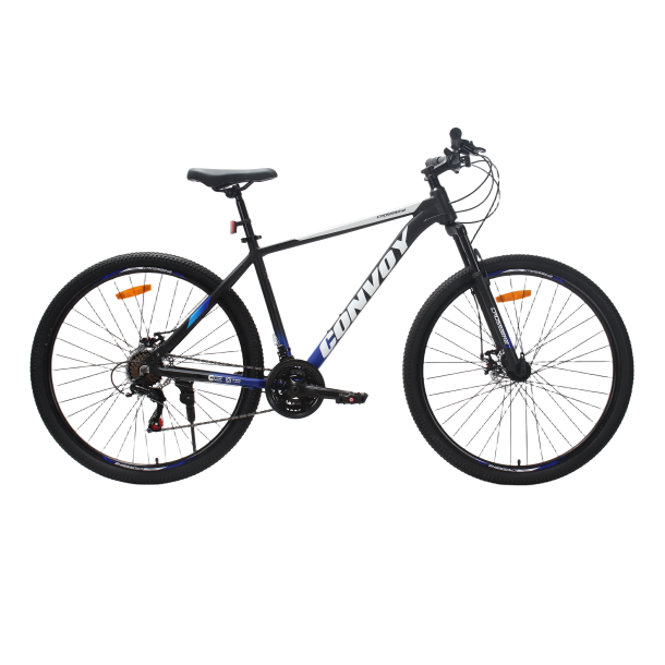 Велосипед CrossBike CONVOY 29" 19" Чорний-Синій