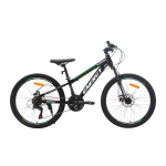 Велосипед CrossBike Energy 2025 V2 26" 13" Чёрный-Зелёный