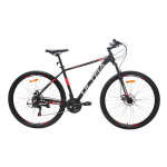 Велосипед CrossBike ULTRA 29" 19" Чорний-Червоний