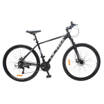 Велосипед CrossBike ULTRA 29" 19" Чорний-Сріблястий