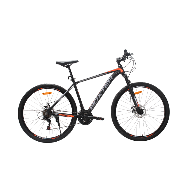 Велосипед CrossBike BOXTER 29" 19" Чёрный-Оранжевый