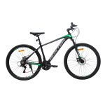 Велосипед CrossBike BOXTER 27.5" 17" Чёрный-Зеленый