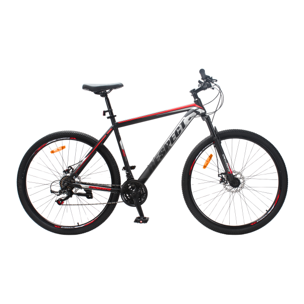 Велосипед CrossBike RESPECT 29" 21" Черный-Красный