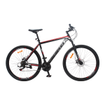 Велосипед CrossBike RESPECT 29" 21" Черный-Красный