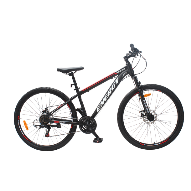 Велосипед CrossBike Energy 27.5" 17" Чорний-Червоний