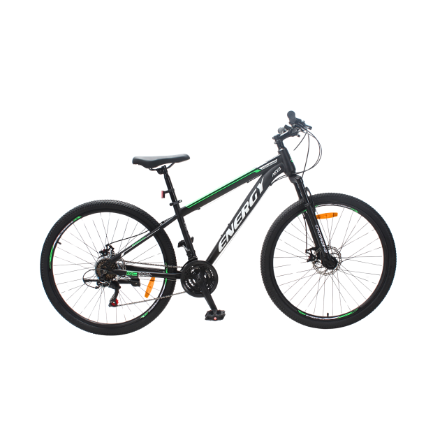Велосипед CrossBike Energy 27.5" 17" Чорний-Зелений