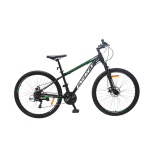 Велосипед CrossBike Energy 27.5" 17" Чорний-Зелений