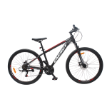 Велосипед CrossBike Energy 27.5" 17" Чорний-Червоний