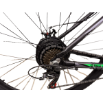 Электровелосипед CrossBike Boxter 29" 19" Чёрный-Зелёный задний 500W 48V/13Ah