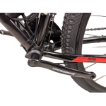 Електровелосипед CrossBike Tracker 29" 18" Чорний-Червоний задній 500W 48V/13Ah