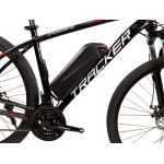Електровелосипед CrossBike Tracker 29" 18" Чорний-Червоний задній 500W 48V/13Ah