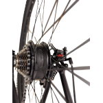 Електровелосипед CrossBike Ultra 29" 19" Чорний-Сріблястий задній 500W 48V/13Ah