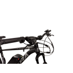 Электровелосипед CrossBike Ultra 29" 19" Чёрный-Серебристый задний 500W 48V/13Ah