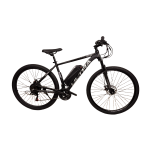 Електровелосипед CrossBike Ultra 29" 19" Чорний-Сріблястий задній 500W 48V/13Ah