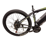 Электровелосипед CrossBike Storm 27,5" 17" Чёрный-Зелёный задний 500W 48V/13Ah