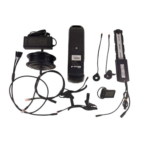 Комплект передний E-Titan 500W 48V13Ah, 20А с дисплеем