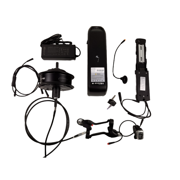 Комплект задній під касету E-Titan 500W 48V17.5 Ah, 25А