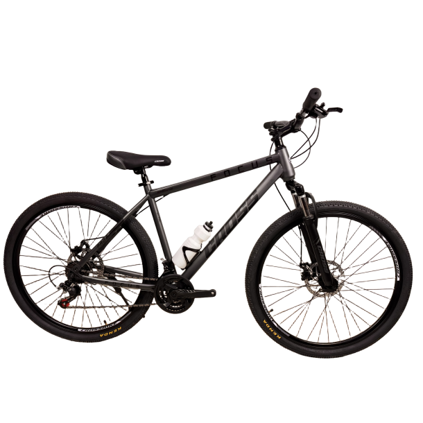 Велосипед Cross Focus 29" 19.5" Сірий-Чорний