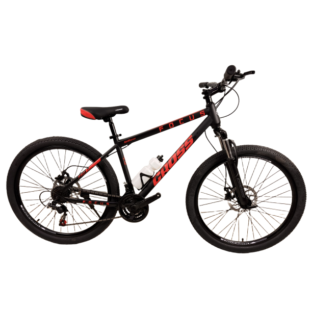 Велосипед Cross Focus 27.5" 17" Черный-Красный