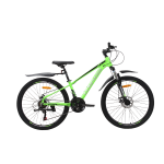 Велосипед CrossBike COMPASS 26" 12.5" Зелёный-Черный