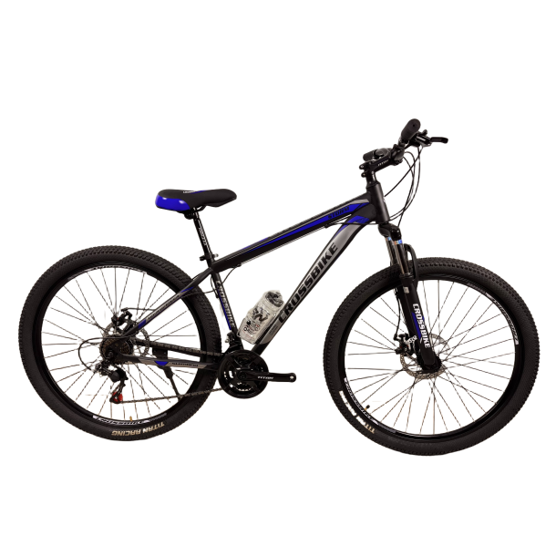 Велосипед CrossBike Storm 27,5" 17" Чёрный-Синий