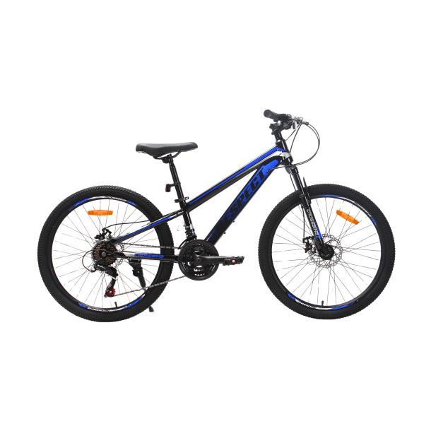 Велосипед CrossBike RESPECT 24" 11" Черный-Синий