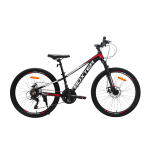 Велосипед CrossBike BOXTER 24" 11" Чёрный-Белый-Красный