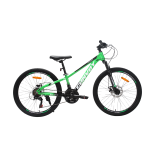 Велосипед CrossBike CONVOY 24" 11" Зелений-Чорний