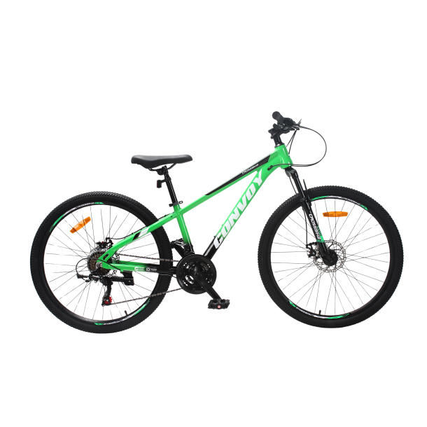Велосипед CrossBike CONVOY 26" 13" Зелений-Чорний