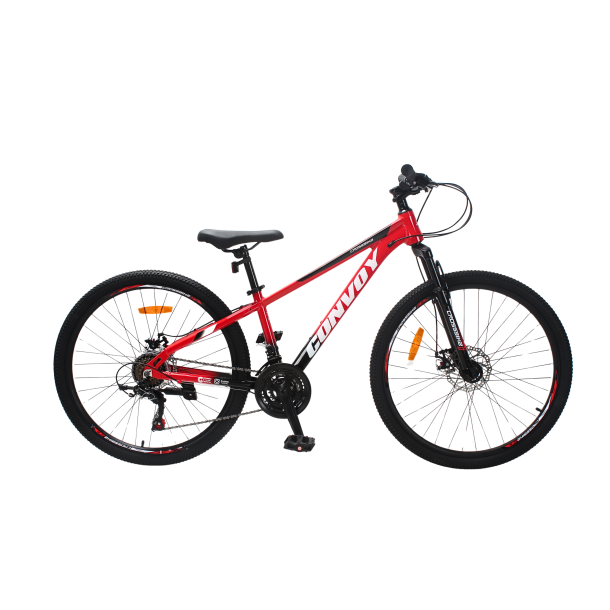 Велосипед CrossBike CONVOY 26" 13" Червоний-Чорний