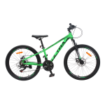 Велосипед CrossBike ULTRA 24" 12" Зелений-Чорний