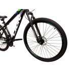 Велосипед CrossBike Lion 27.5" 15" Чорний-Зелений (уцінка)