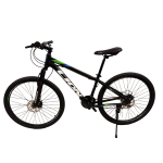 Велосипед CrossBike Lion 27.5" 15" Чорний-Зелений (уцінка)