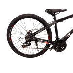 Велосипед CrossBike Lion 27.5" 15" Чёрный-Красный (уценка)