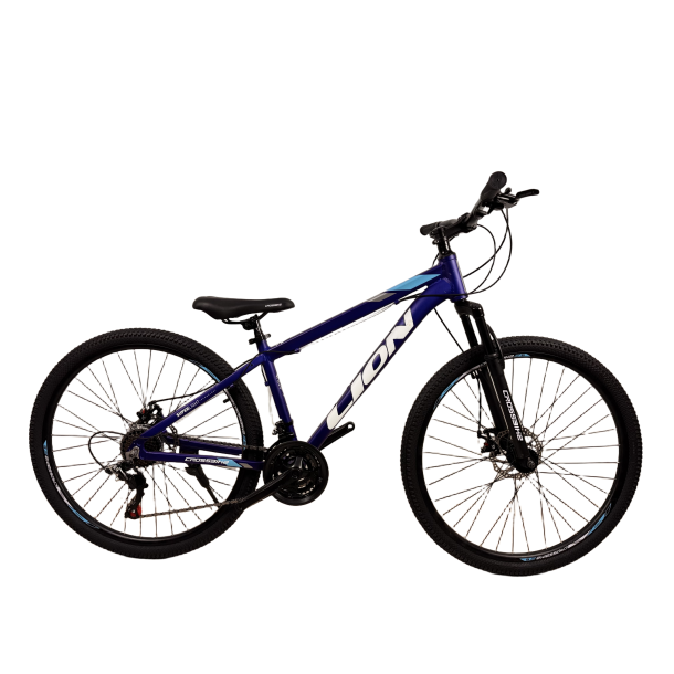 Велосипед CrossBike Lion 27.5" 15" Синій-Блакитний (уцінка)