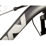 Велосипед CrossBike Lion 27.5" 15" Серый-Оранжевый (уценка)