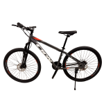 Велосипед CrossBike Lion 27.5" 15" Сірий-Помаранчевий (уцінка)