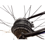 Электровелосипед CrossBike Tracker 29" 21" Чёрный-Синий задний 500W 48V/13Ah (уценка)