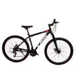 Велосипед CrossBike Lion 29" 19" Чёрный-Красный (уценка)