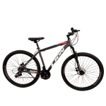 Велосипед CrossBike Lion 29" 19" Серый-Оранжевый (уценка)