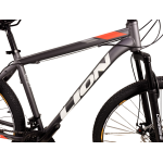 Велосипед CrossBike Lion 29" 19" Серый-Оранжевый (уценка)