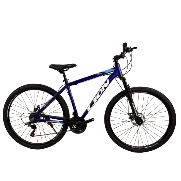 Велосипед CrossBike Lion 29" 19" Синий-Голубой