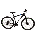 Велосипед CrossBike Lion 29" 19" Чёрный-Зеленый (уценка)