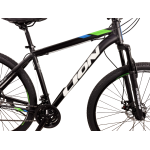 Велосипед CrossBike Lion 29" 19" Чёрный-Зеленый (уценка)