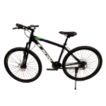 Велосипед CrossBike Lion 29" 19" Чёрный-Зеленый (уценка)